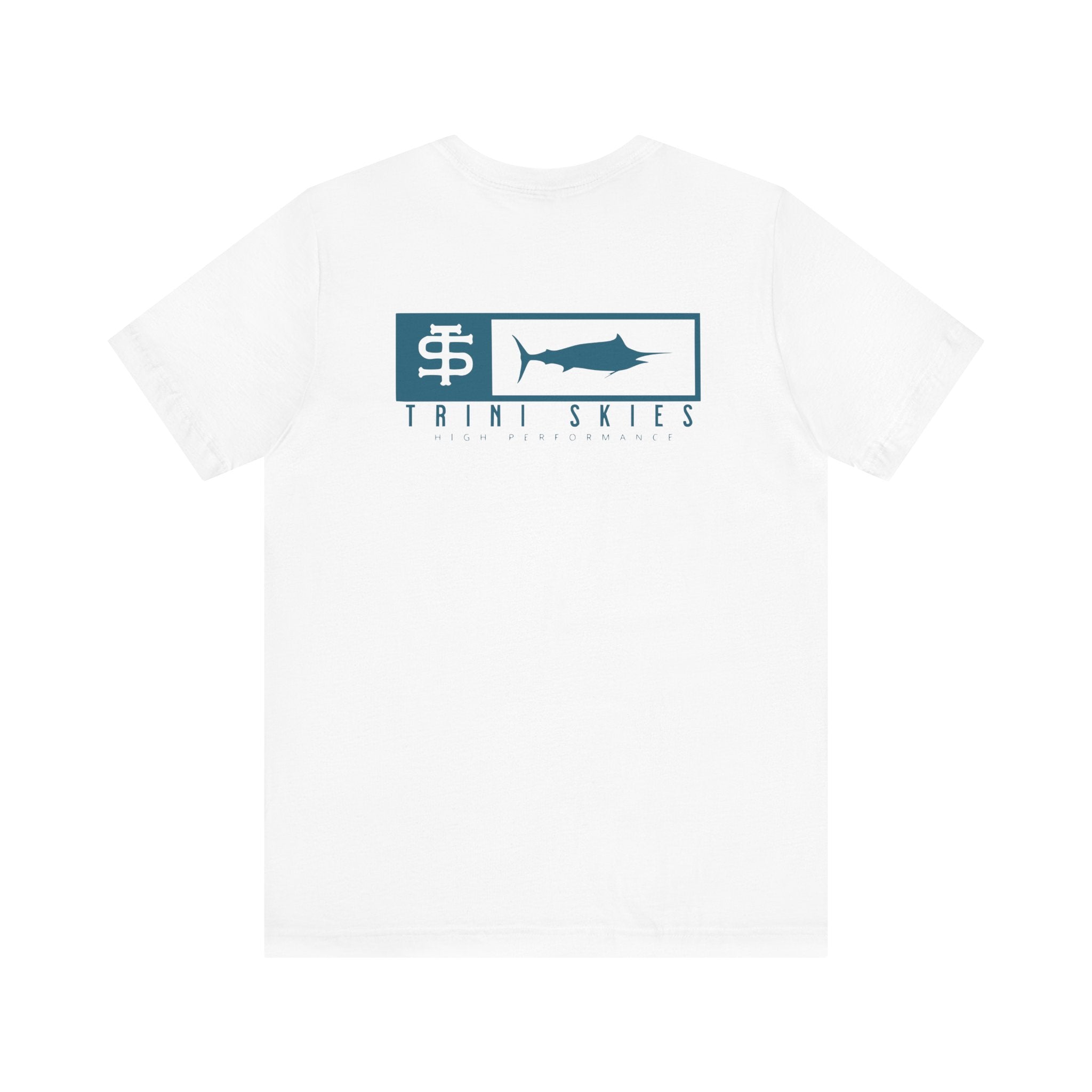 Trini Skies Performance Fishing T-Shirt Cotton Crewneck for All - Day Comfort - Triniskies