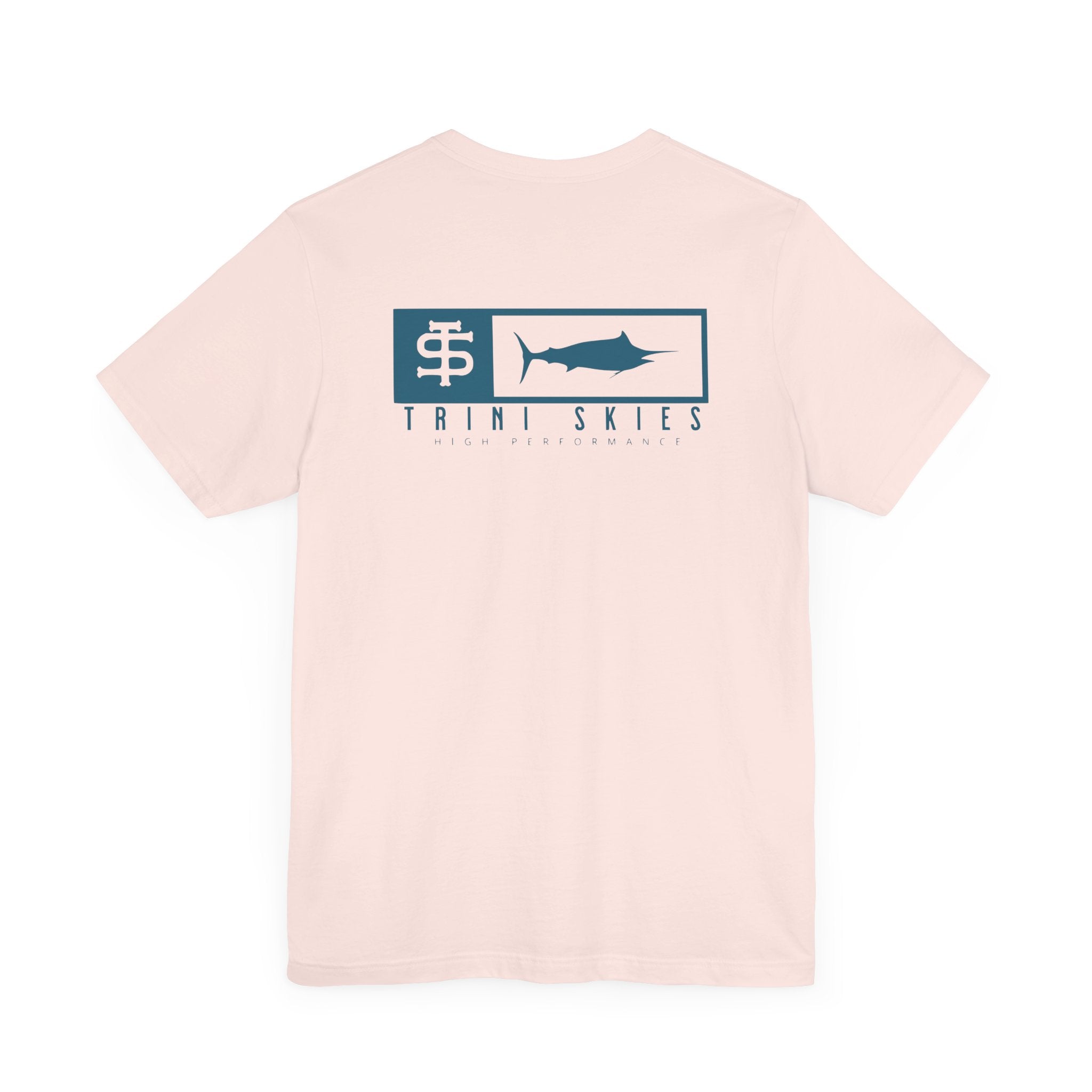 Trini Skies Performance Fishing T-Shirt Cotton Crewneck for All - Day Comfort - Triniskies