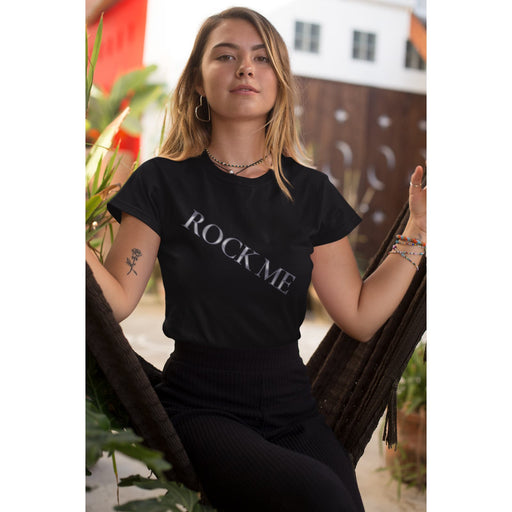 Trini Skies Rock Me Graphic T Shirt. Trendy Chic Graphic Tshirt