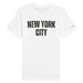 Trini Skies sm / White Mens Tees . Trendy Shirts.  Classic Tees. NYC Vibe New York City Graphic Short Sleeve Crewneck Pullover Tshirt