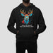 Trini Skies Trini Skies Buck The Trends Christmas Hooded Pullover Sweatshirt