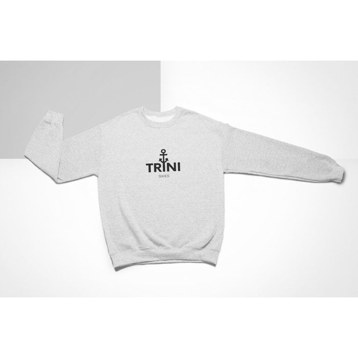 Trini Skies Trini Skies Nautical Oversized Anchor Away Pullover Crewneck Sweatshirt