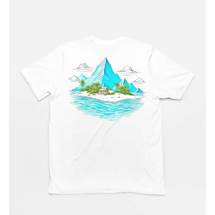 Trini Skies Trini Skies Off The Island Life Short Sleeve Crewneck Tshirt