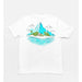 Trini Skies Trini Skies Off The Island Life Short Sleeve Crewneck Tshirt