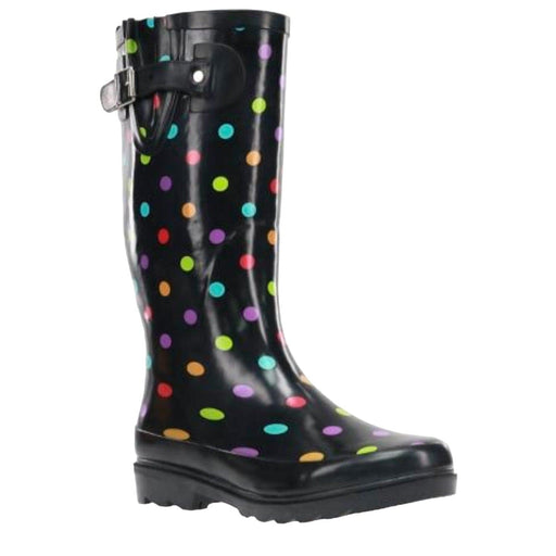 Triniskies 6 / Black / Rubber "Western Chief Ladies Black Waterproof Tall Rain Boot, Size 6 US - $79.99 MSRP"