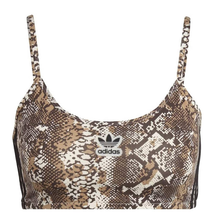 Triniskies Adidas Originals Women's Snakeskin Bra Top Sports Bra SZ XS