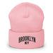 Triniskies  Baby Pink Brooklyn New York Cuffed Beanie – Urban Street Style Essential