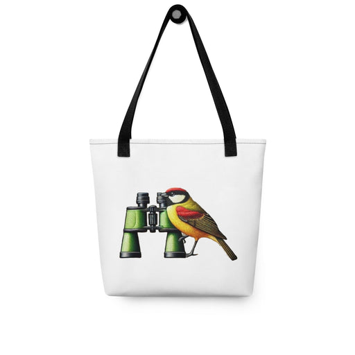 Triniskies  Bags Black Bird Watcher Tote Bag – Spacious and Stylish Nature-Inspired Bag