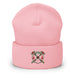 Triniskies  BEANIE Baby Pink Firefighter Shield and Axe Embroidered Beanie | Winter Hat