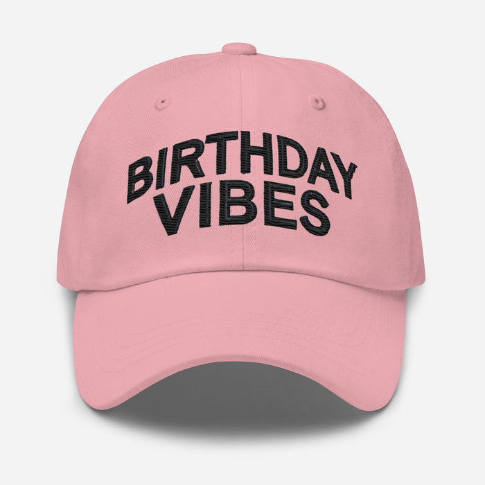 Triniskies Birthday Vibes Dad Hat, Low Profile Adjustable Cap Celebration Birthday Hat Great Gift Idea