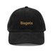 Triniskies  Black Bagels Embroidered Corduroy Hat - Retro Done Right