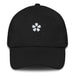 Triniskies Black Bloom with Joy Embroidered Floral Smiley Face Dad Hat Fill Your Day With Simple Joys Great Gift Idea