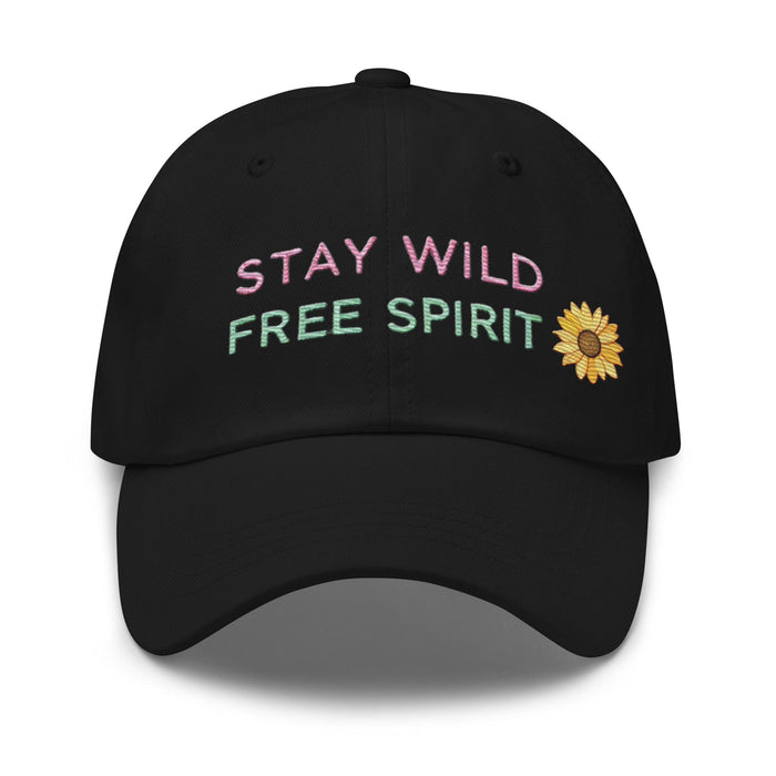 Triniskies Black Stay Wild Free Spirit