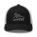 Triniskies  Black/ White Wander Often Minimalist Mountain Landscape Trucker Hat – Camping & Hiking