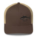 Triniskies Brown/ Khaki Yellowfin Tuna EmbroideredTrucker Cap