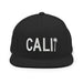 Triniskies Cali Embroidered California Trucker Cap. Classic Fit Flat Brim