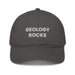 Triniskies  Charcoal Geology Rocks Embroidered Organic Cotton Dad Hat