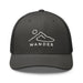 Triniskies  Charcoal Wander Often Minimalist Mountain Landscape Trucker Hat – Camping & Hiking