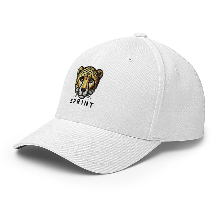 Triniskies Cheetah Embroidered Wildlife  Structured Twill Cap