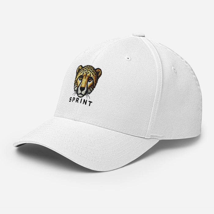 Triniskies Cheetah Embroidered Wildlife  Structured Twill Cap