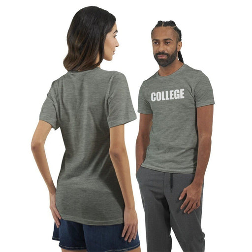 Triniskies College Short Sleeve Pullover Graphic Crewneck Tshirt