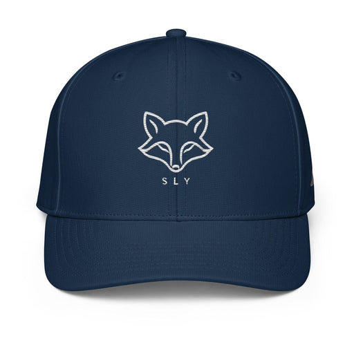 Triniskies Collegiate Navy Sly Fox Embroidered  Moisture-Wicking  Adidas performance cap