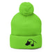 Triniskies Cozy Embroidered Platypus Pom-Pom Beanie – Warm & Stylish Cold Weather Wildlife Hat