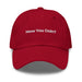 Triniskies  Cranberry How You Doin' Embroidered Dad Hat