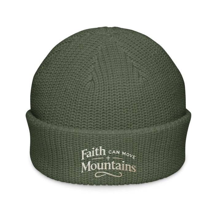 Triniskies  Cypress Faith Can Move Mountains Embroidered Fisherman Beanie