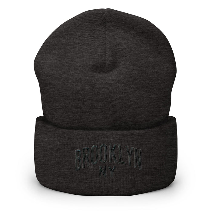 Triniskies  Dark Grey Brooklyn New York Cuffed Beanie – Urban Street Style Essential