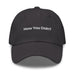 Triniskies  Dark Grey How You Doin' Embroidered Dad Hat