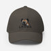 Triniskies Dark Grey / S/M Hyena Wildlife Structured Twill Cap Stretch Fit Athletic