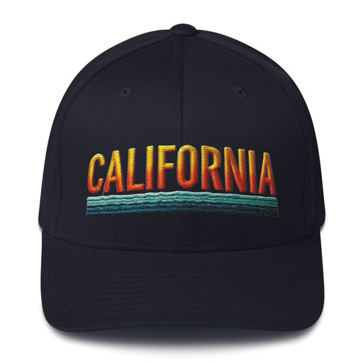 Triniskies Dark Navy / S/M California Embroidered Structured Twill Cap