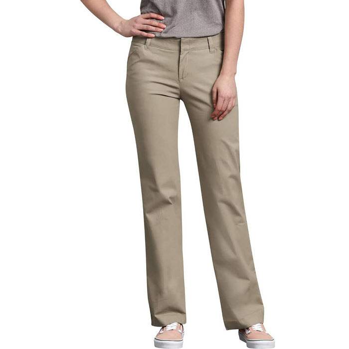 Triniskies Dickies Women's Relaxed Straight Stretch Twill Pant SZ 10SH wom863