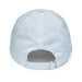 Triniskies Embroidered "Axolotl Just Keep Swimming" Pastel Baseball Hat, Low Profile Cotton Cap Great Gift Idea