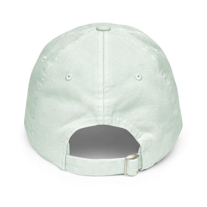 Triniskies Embroidered "Axolotl Just Keep Swimming" Pastel Baseball Hat, Low Profile Cotton Cap Great Gift Idea