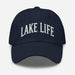 Triniskies Embroidered "Lake Life" Dad Hat – Low Profile, Adjustable Strap Mens Gift Womens Gift