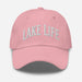 Triniskies Embroidered "Lake Life" Dad Hat – Low Profile, Adjustable Strap Mens Gift Womens Gift