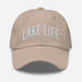 Triniskies Embroidered "Lake Life" Dad Hat – Low Profile, Adjustable Strap Mens Gift Womens Gift