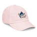 Triniskies Embroidered "Marlin" Pastel Baseball Hat, Low Profile Cotton Cap Big Game Fishing Hat Great Gift