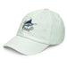 Triniskies Embroidered "Marlin" Pastel Baseball Hat, Low Profile Cotton Cap Big Game Fishing Hat Great Gift