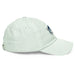 Triniskies Embroidered "Marlin" Pastel Baseball Hat, Low Profile Cotton Cap Big Game Fishing Hat Great Gift