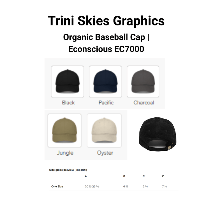 Triniskies  Embroidered Playful Puffin Organic Dad Hat - Quirky & Sustainable Style