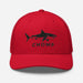 Triniskies Embroidered Shark Mesh Back Trucker Cap