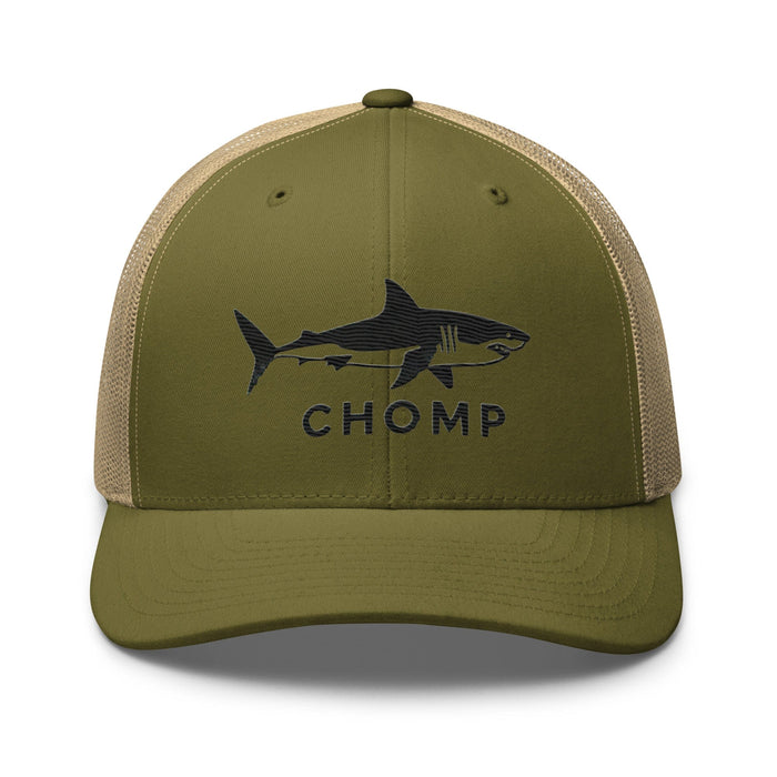 Triniskies Embroidered Shark Mesh Back Trucker Cap