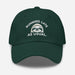 Triniskies Embroidered "Sloth Running Late as Usual" Dad Hat – Low Profile, Adjustable Strap & Curved Visor