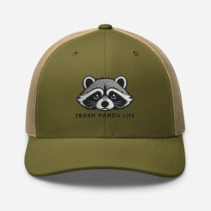 Triniskies Embroidered Trash Panda Wildlife Humor Trucker Hat – Funny & Stylish