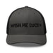 Triniskies Embroidered Wish Me Luck Clover Trucker Hat Classic Comfort with Mesh Back Great Gift Idea Mens Hat Womens Hat