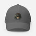 Triniskies Grey / S/M Komodo Dragon  Structured Twill Cap Stretch Fit Athletic Hat