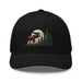 Triniskies  Hats Black Embroidered Moose Trucker Hat | Outdoor Adventure Cap